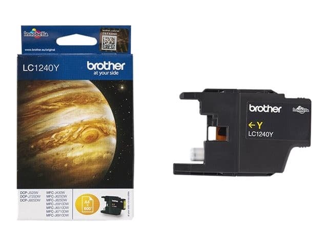 Brother LC1240Y Original Ink Cartridge - Yellow - Image 2