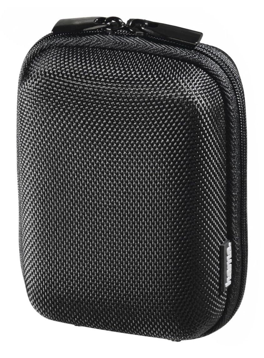 Hama 103691 EVA Camera Case for Compact Cameras with Neck Strap and Belt Loop - Black - Image 1