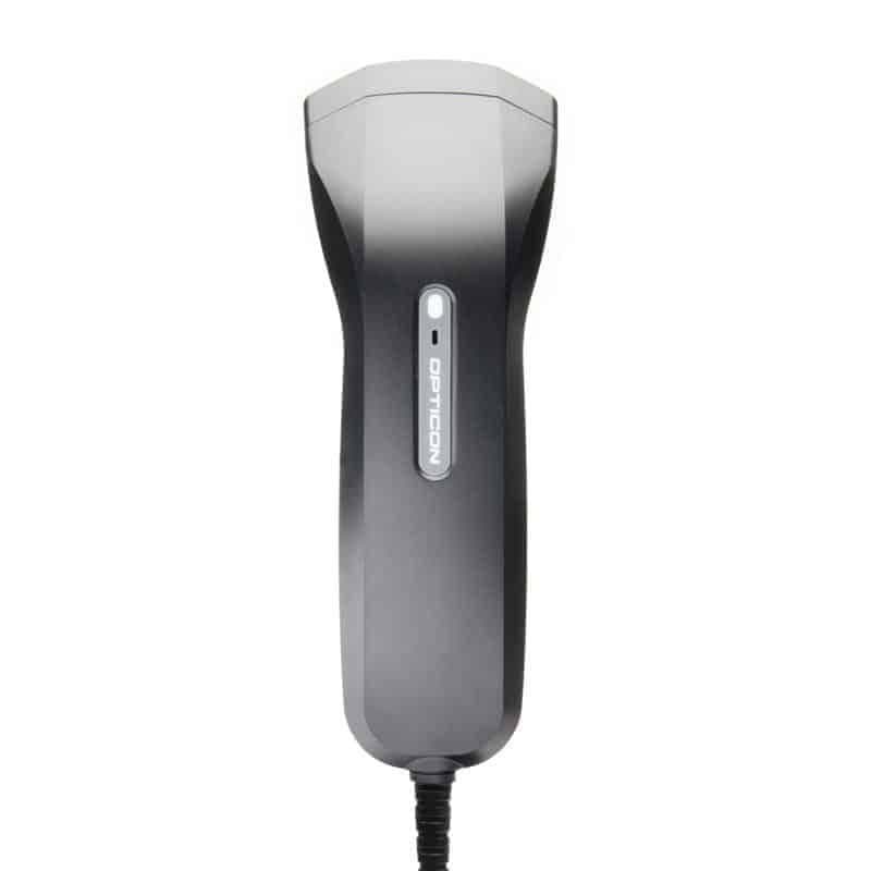 Opticon C-41S Handheld Barcode Scanner, 1D CCD Linear Imager, USB, Black - Image 1