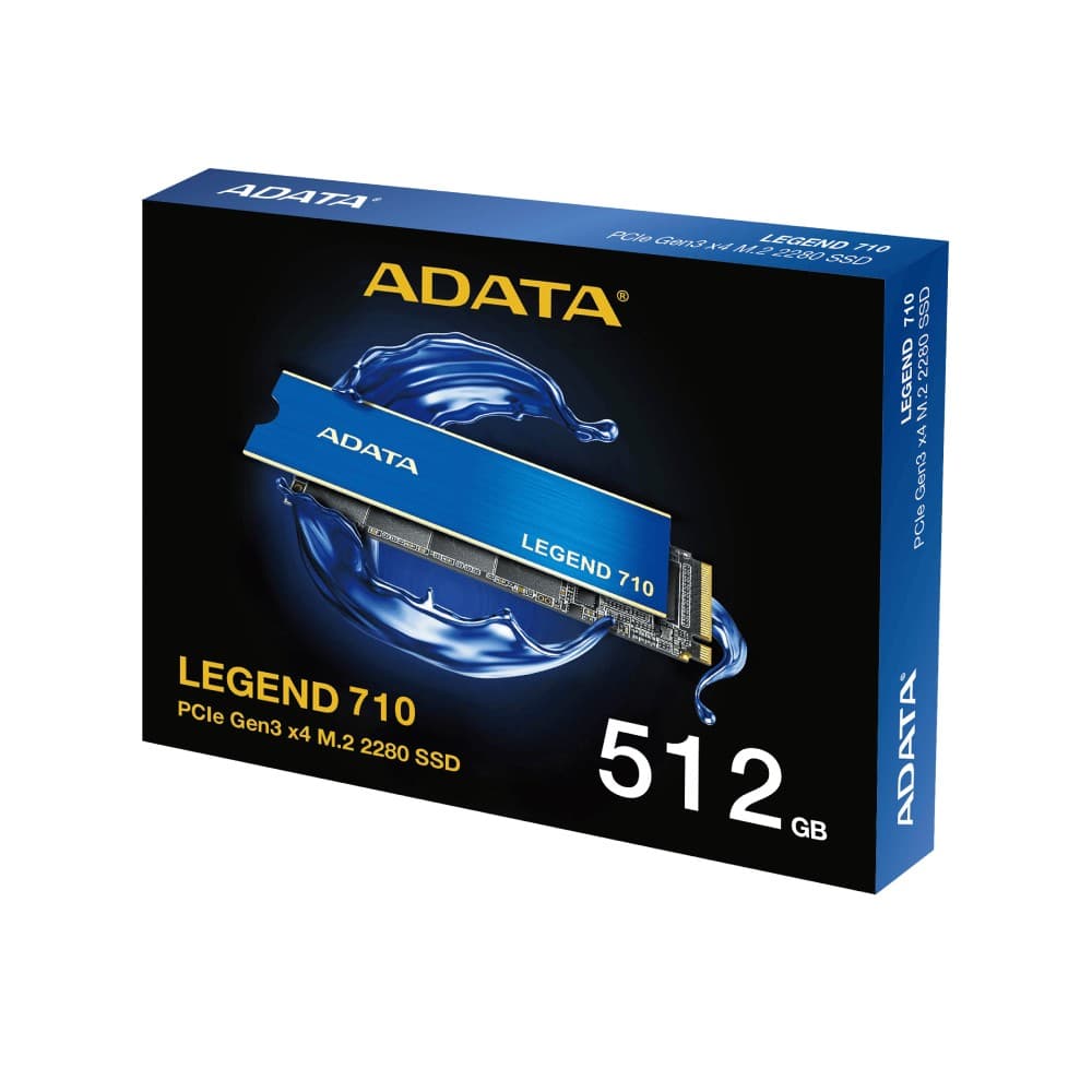 ADATA Legend 710 512GB M.2 2280 NVMe PCIe 3.0 SSD - Image 3