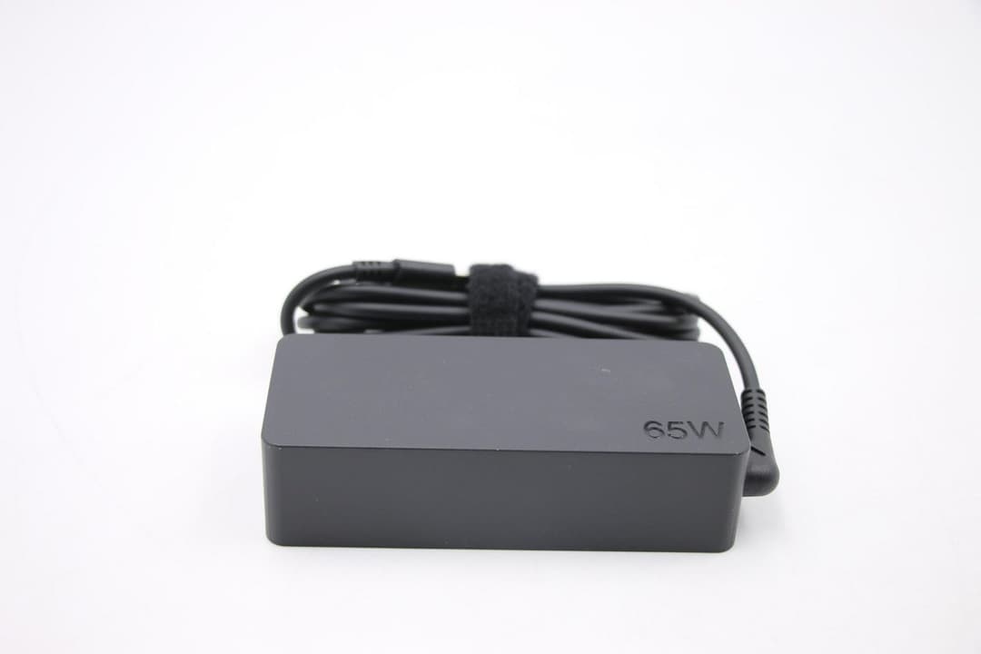 Lenovo 65W USB-C AC Adapter (AcBel ADLX65YAC3A), Black - Image 1