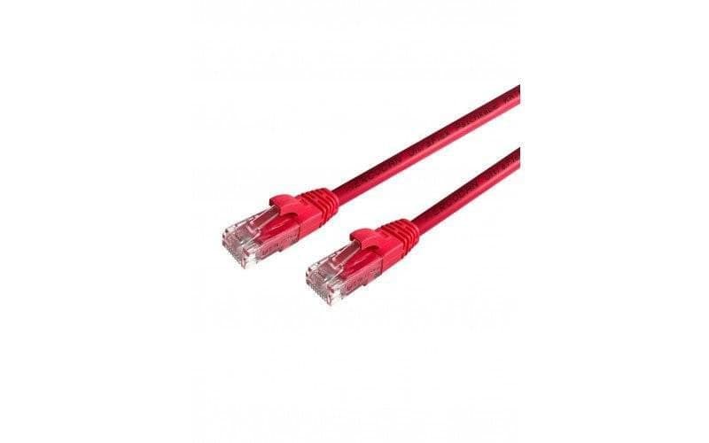 Mercodan UltraFlex Cat6 Patch Cable - Red