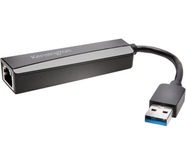 Kensington UA0000E USB Type-A to Ethernet Adapter Black - Image 5