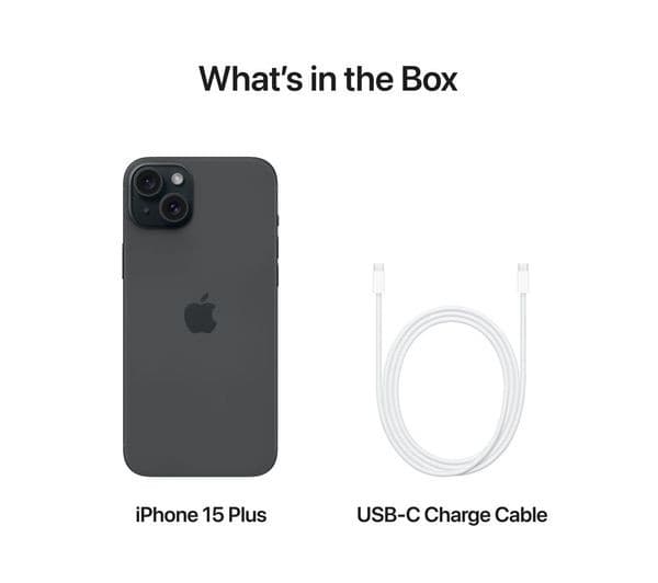 Apple iPhone 15 Plus 256GB Black - Image 2