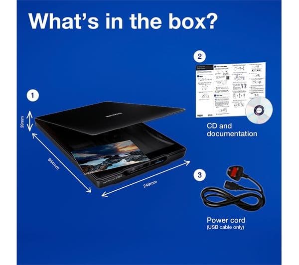 EPSON Perfection V39II A4 Flatbed Scanner - Image 3