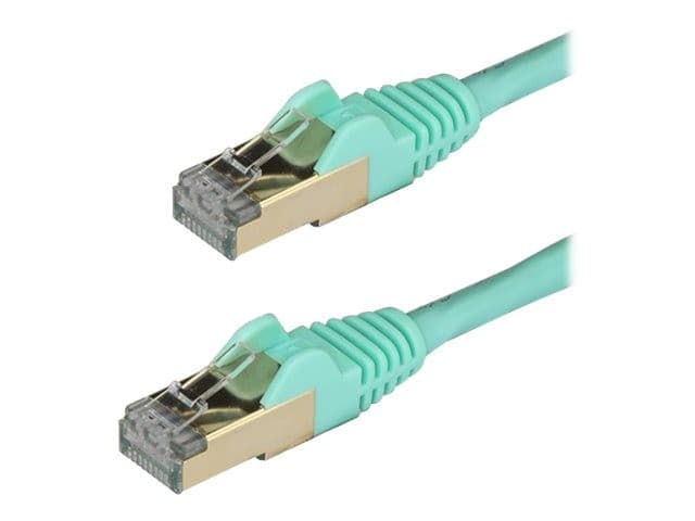 StarTech CAT6A Ethernet Cable 1m Aqua - Image 3