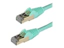 StarTech CAT6A Ethernet Cable 1m Aqua thumbnail 3