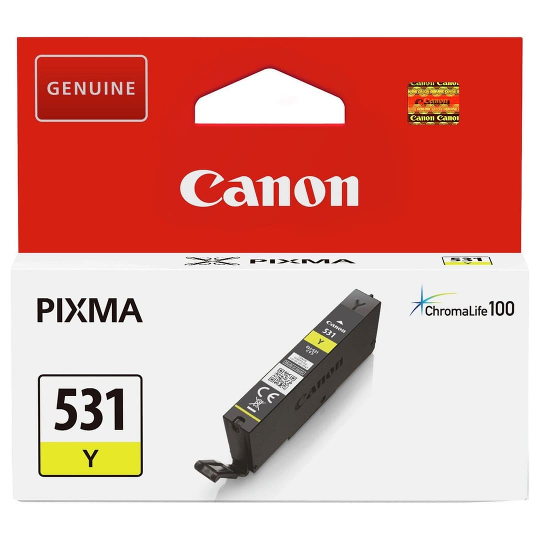 Canon CLI-531 Ink Cartridge - Yellow - Image 1