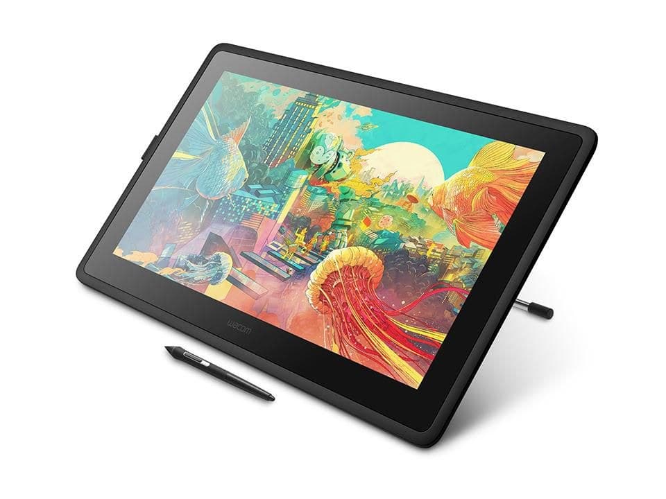 Wacom Cintiq 22 Creative Pen Display, 21.5" Full HD 1920 x 1080, Pro Pen 2, Black (DTK2260K0A)