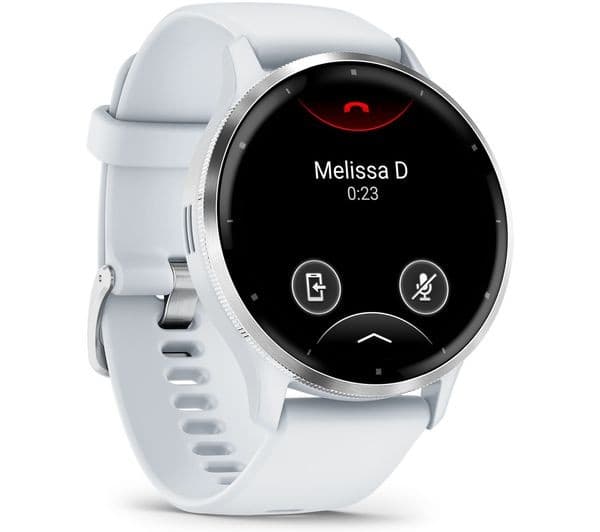 Garmin Venu 3 GPS Smartwatch 45mm - Silver & Whitestone - Image 7