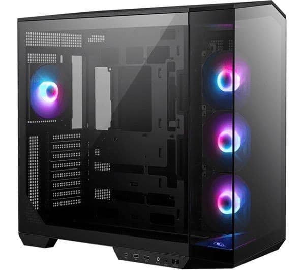 MSI MAG Forge 320R Airflow ATX Mid-Tower PC Case - Black - Image 10