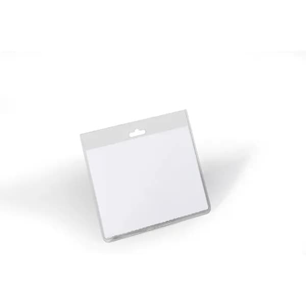 DURABLE 8135/19 name badge with insert cards - for 60 x 90 mm - transparent (pack of 20) - Image 2