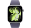 Apple Watch Series 11 GPS 42mm Silver Aluminium Case with Purple Fog Sport Band - S/M thumbnail 2