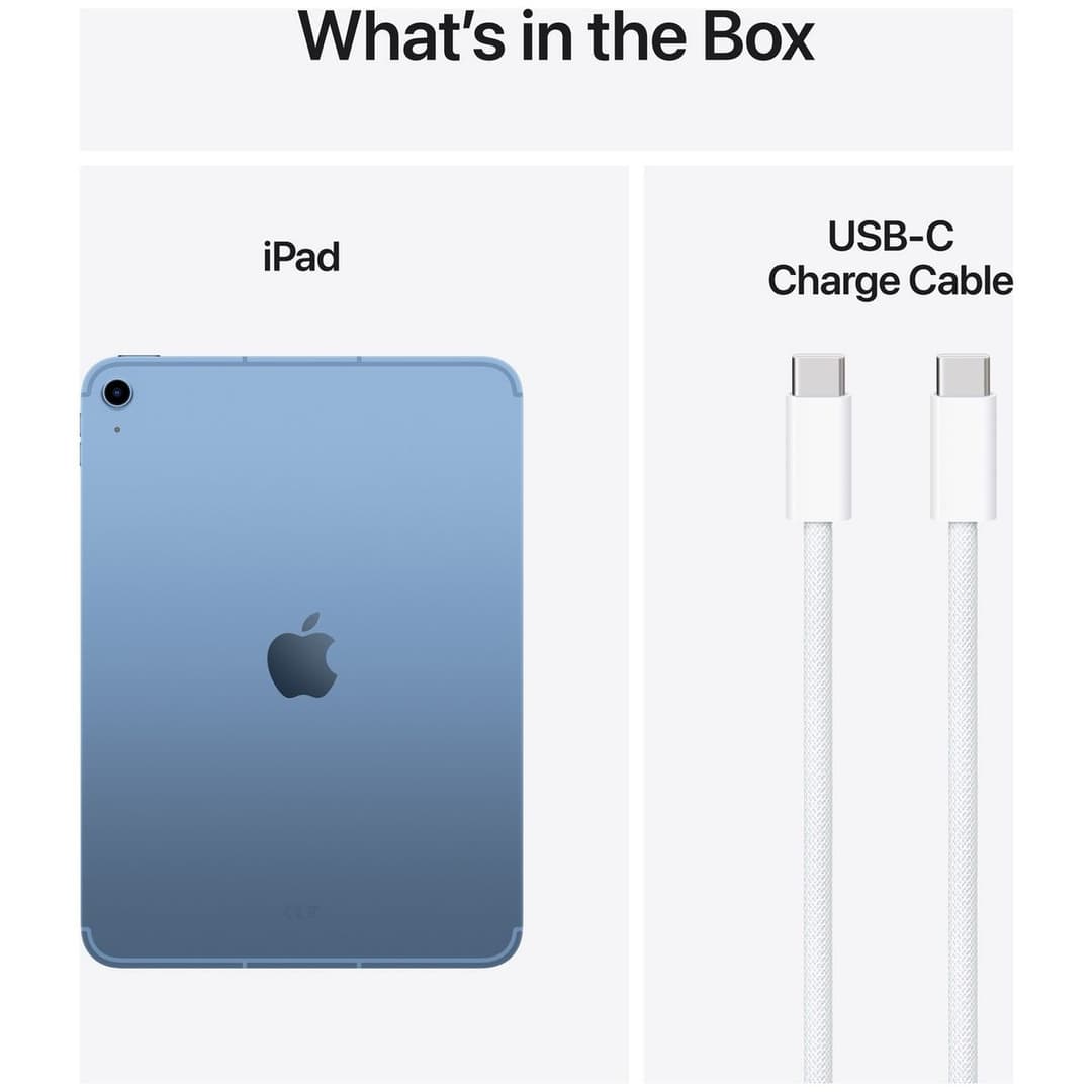 Apple iPad 11" (2025) 128GB Wi-Fi + Cellular - Blue - Image 8