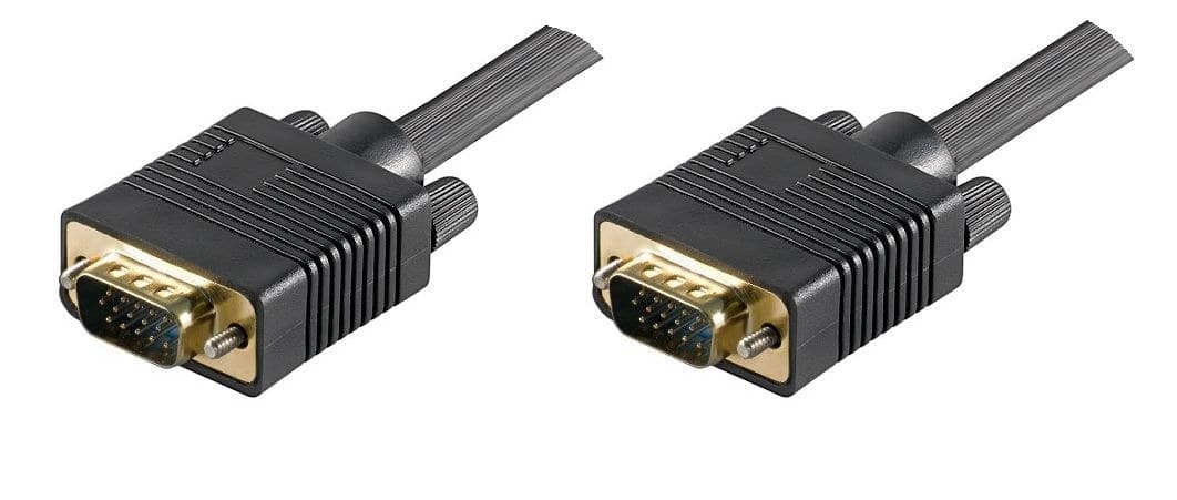 Microconnect Full HD SVGA HD15 VGA Cable 7m - Black - Image 1