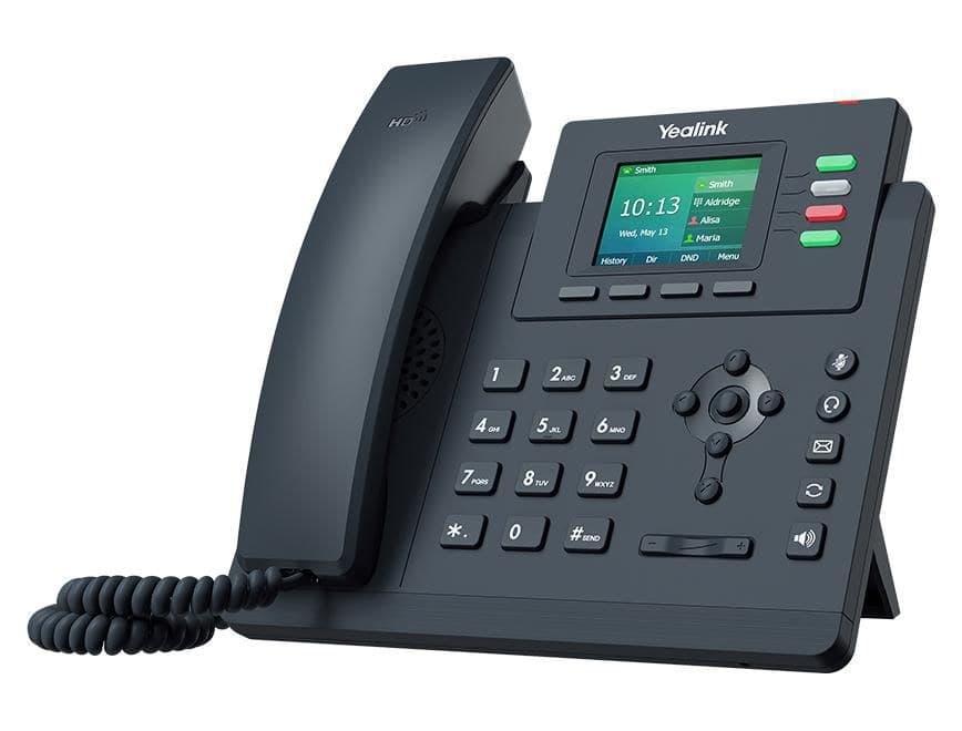 Yealink SIP-T33G 4-Line Gigabit IP Desk Phone - Grey