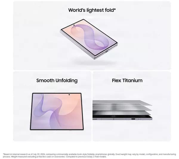 Samsung Galaxy Z Fold8 5G 512GB Foldable Smartphone - Graphite - Image 5