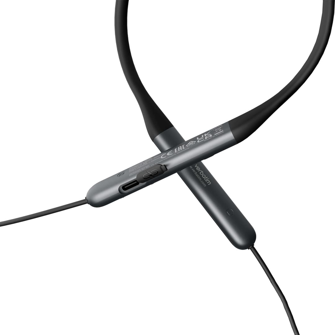 Verbatim TruSound ANC Neckband Earbuds Black - Image 4