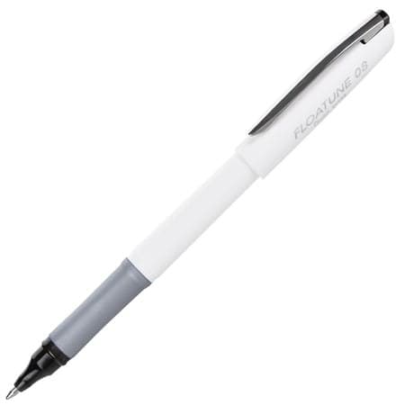 Pentel Floatune BY108 Rollerball 0.8mm Tip 0.4mm Medium Line Black Ink 1 Dozen