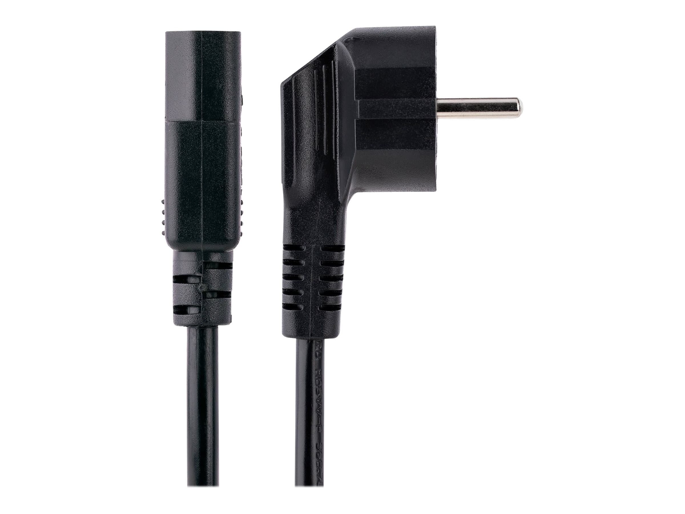 StarTech Computer Power Cord 3m EU Schuko (CEE 7/7) to C13 Black