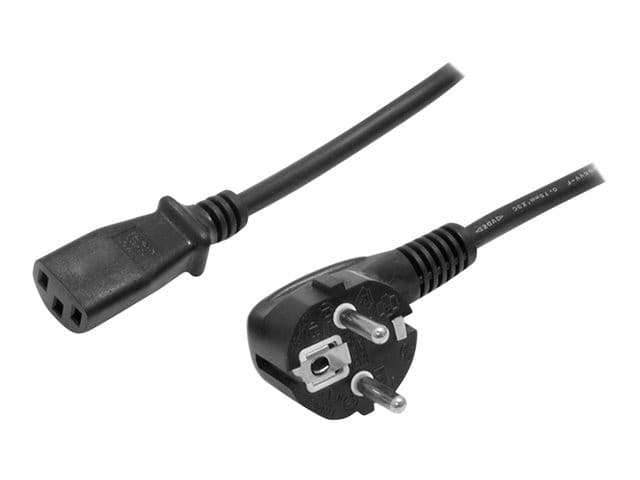 StarTech Computer Power Cord 3m EU Schuko (CEE 7/7) to C13 Black - Image 3