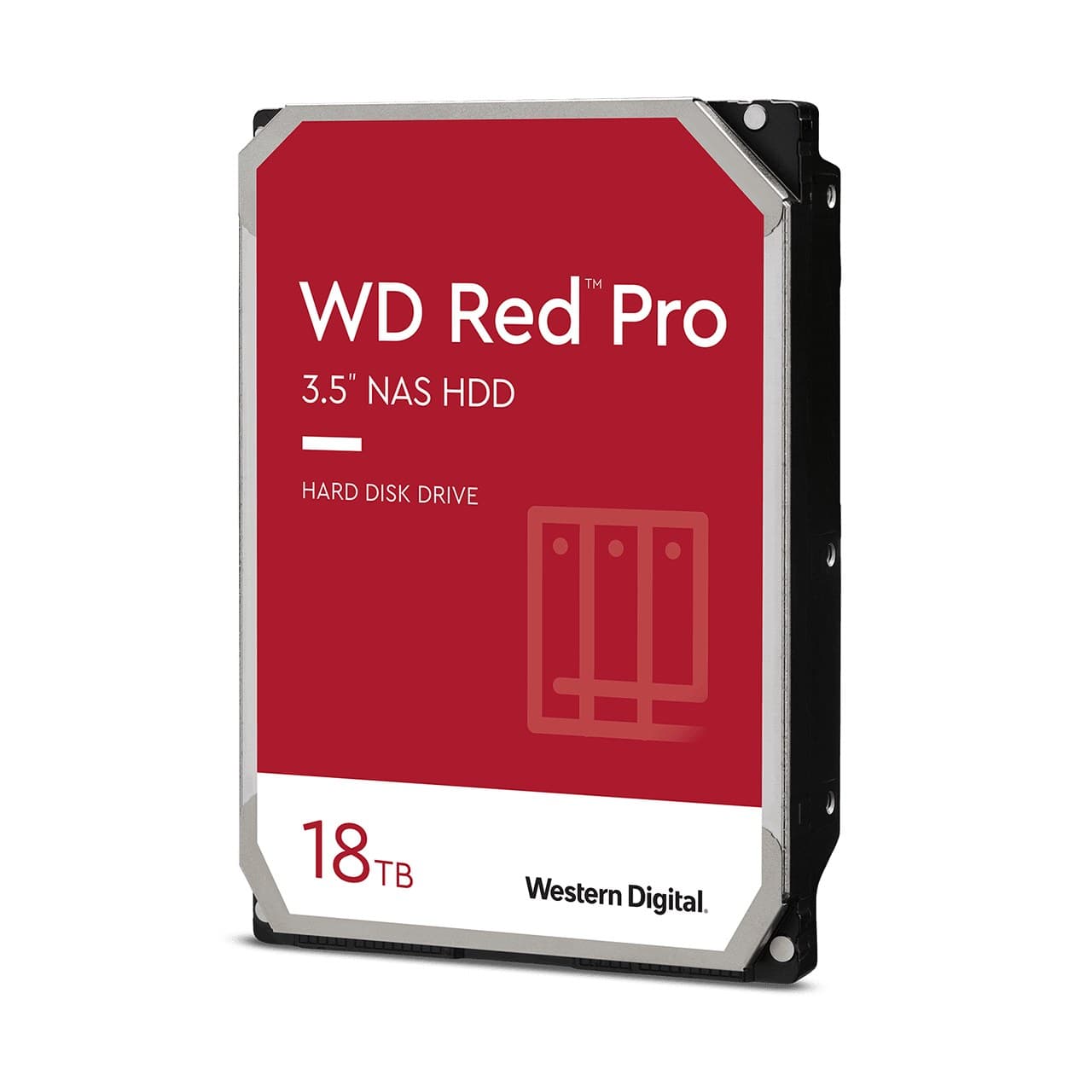 Western Digital Red Pro 3.5-inch SATA 7200 RPM NAS Hard Drive 18TB