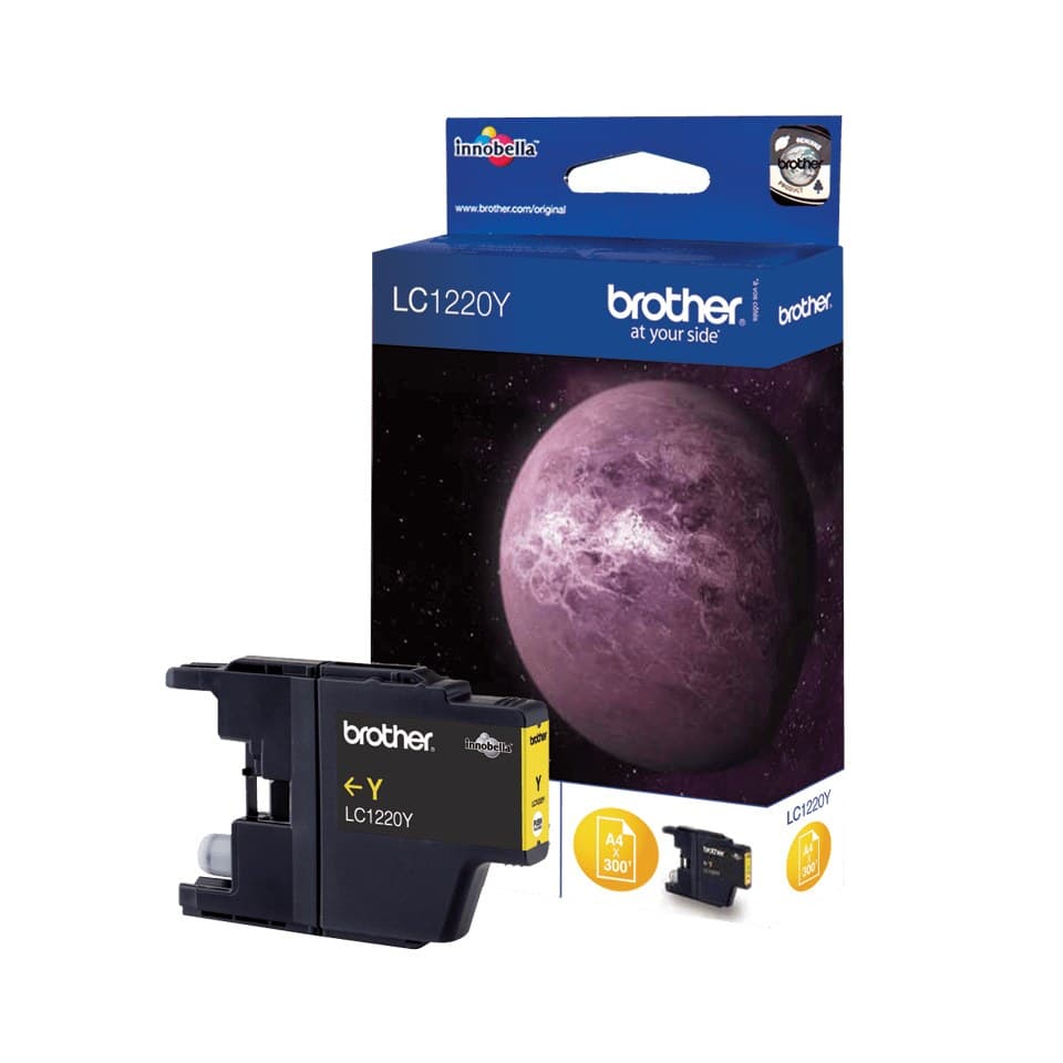Brother LC1220 Original Ink Cartridge - Yellow