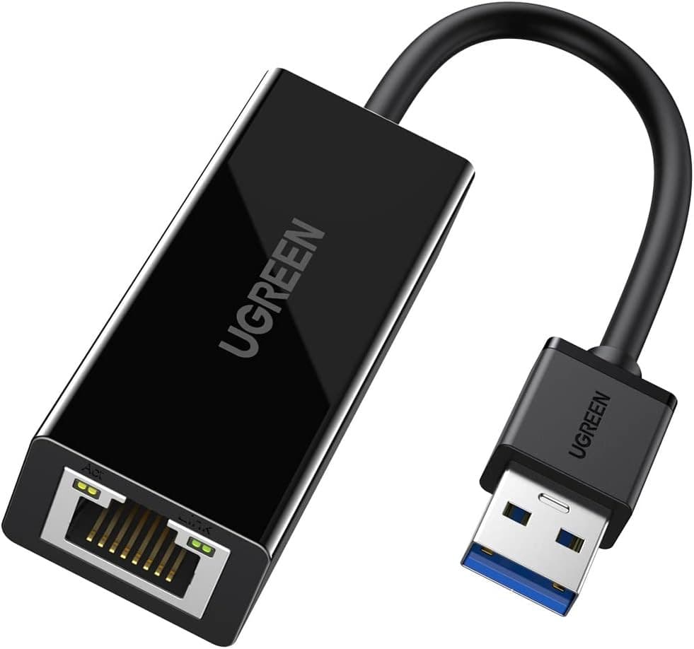 UGREEN USB 3.0 to Gigabit Ethernet Adapter – 10/100/1000Mbps RJ45 LAN, USB-A to RJ45 LAN Adapter - Image 1