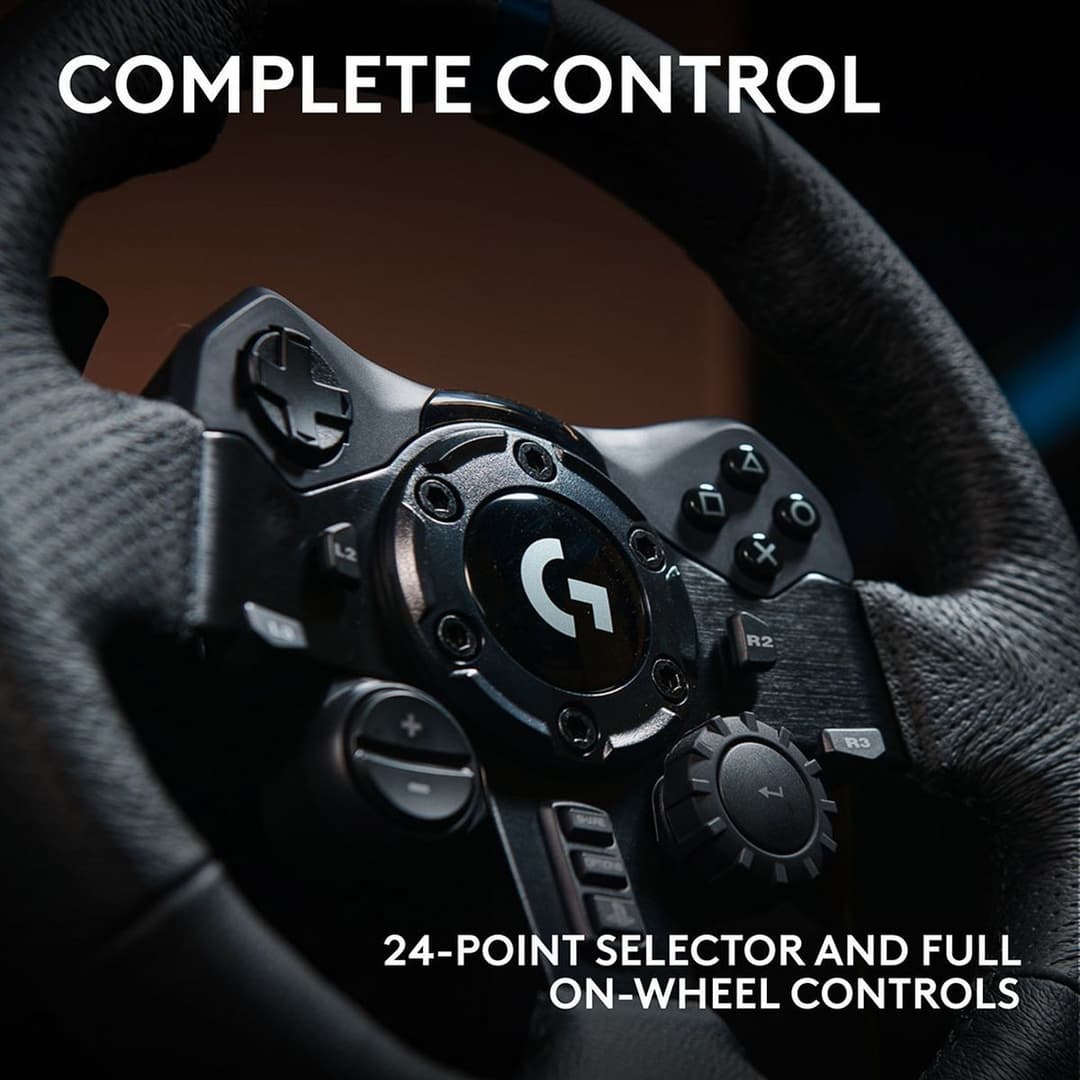 Logitech G G923 TRUEFORCE Racing Wheel and Pedals - PS5, PS4 & PC - Image 6