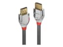 Lindy Cromo Line High Speed HDMI 2.0 Cable with Ethernet 4K 60Hz 2m - Grey thumbnail 1