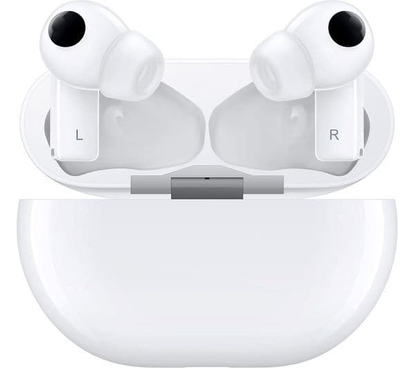 HUAWEI FreeBuds Pro Wireless Bluetooth Noise-Cancelling Earphones - Ceramic White - Image 6