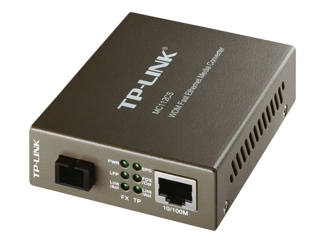 TP-Link MC112CS Fibre Media Converter - Image 1