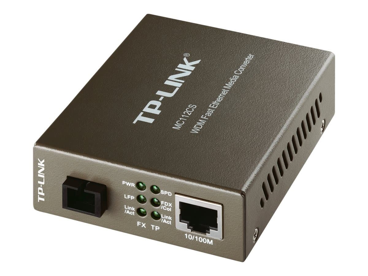 TP-Link MC112CS Fibre Media Converter