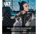 Sony ULT Wear (WH-ULT900N) Wireless Bluetooth Noise-Cancelling Over-Ear Headphones - Black thumbnail 4