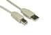 Cables Direct USB 2.0 Type A Male to Type B Male Cable 3m - Beige thumbnail 3