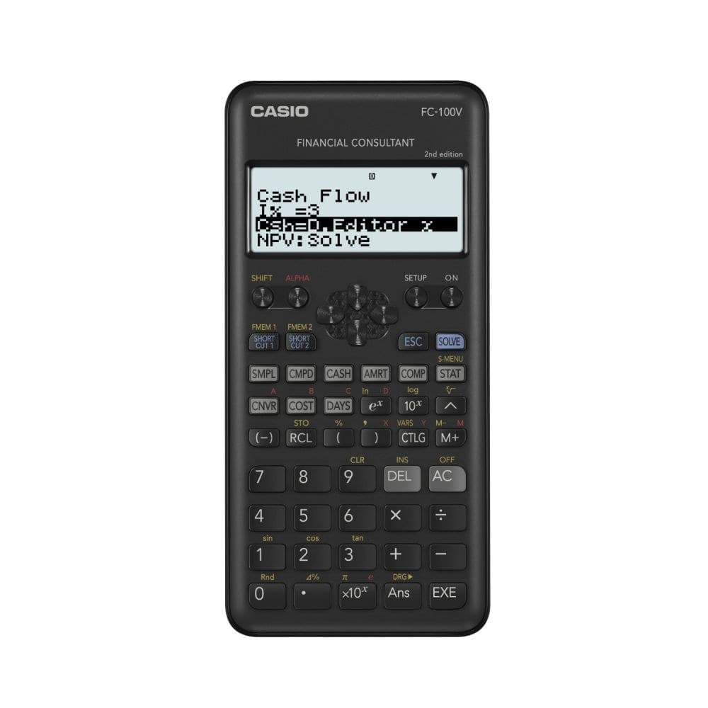 Casio FC-100V-2 Financial Calculator