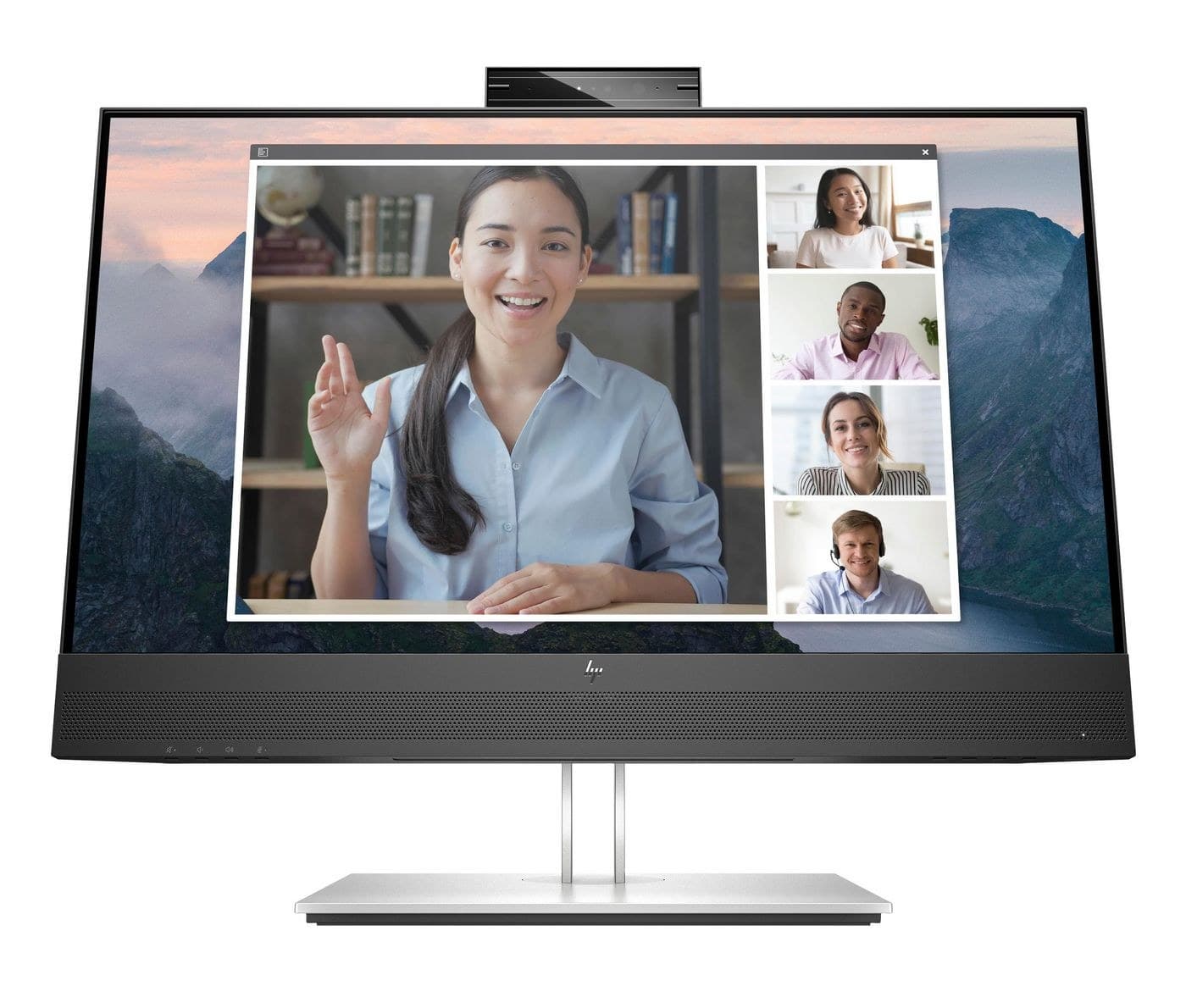HP E24mv G4 23.8" FHD Conferencing Monitor with Webcam and Speakers (169L0AA)