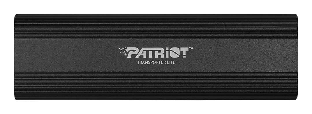 Patriot Transporter Lite USB 3.2 Gen 2 Type-C External Portable SSD 1TB Black - Image 1