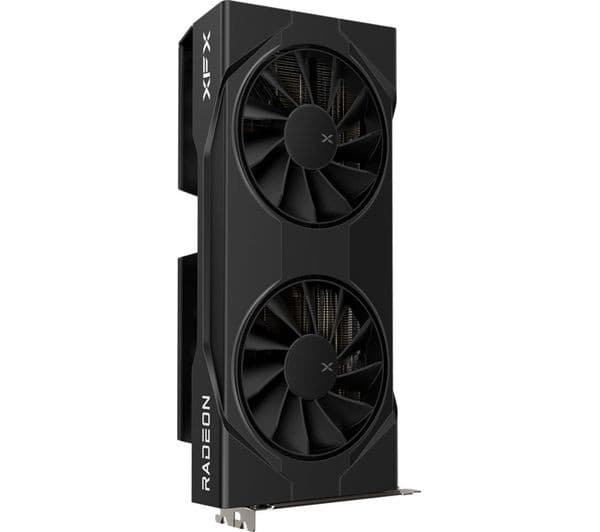 XFX Swift Radeon RX 9060 XT OC Gaming Edition Dual Fan 16GB GDDR6 Graphics Card - Black - Image 1