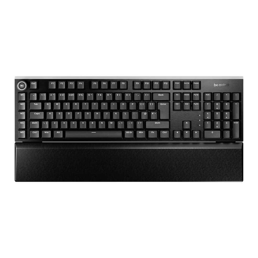 be quiet! Light Mount RGB Mechanical Gaming Keyboard UK QWERTY Black - Silent Tactile - Image 2