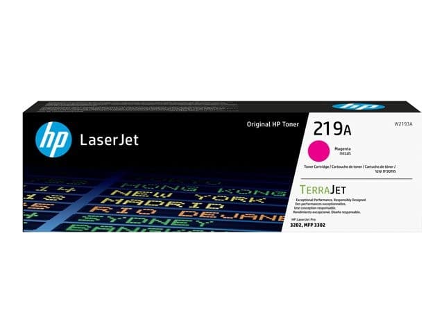 HP 219A Original LaserJet Toner Cartridge - Magenta - Image 4