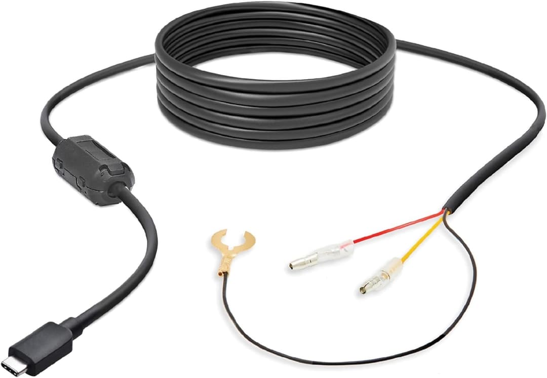 Road Angel Halo 5V 2-in-1 Hardwire Kit USB-C OBD2 Fuse Taps for Dash Cam - HWK5VC-OBD - Image 1