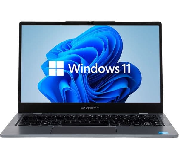ENTITY Book 14 14" Laptop - Intel Celeron N4020, 4GB RAM, 128 GB eMMC, Grey