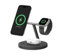 Belkin BoostCharge Pro Qi2 3-in-1 Magnetic 15W Wireless Charging Stand - Black thumbnail 2
