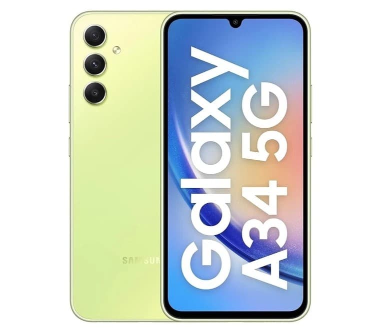 Samsung Galaxy A34 5G 128GB - Awesome Lime - Image 1