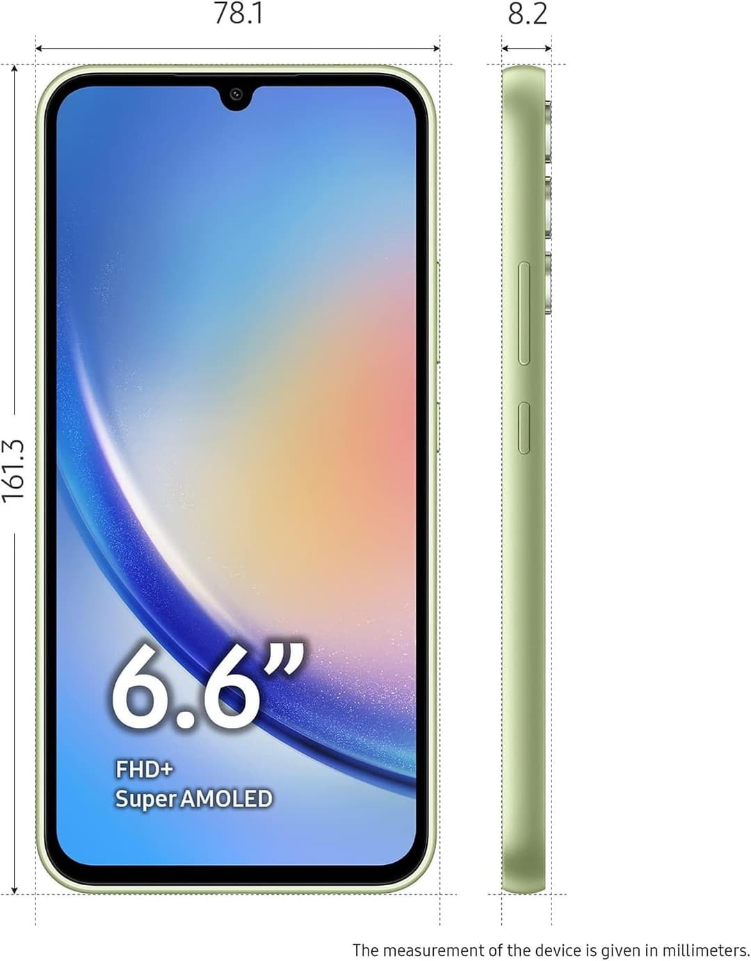 Samsung Galaxy A34 5G 128GB - Awesome Lime - Image 2