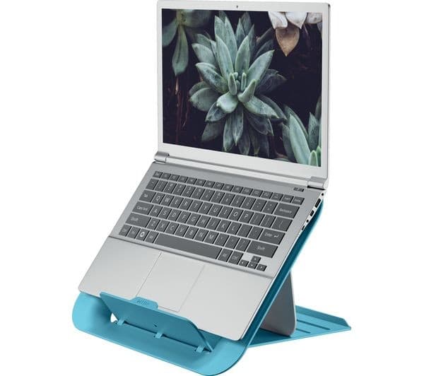 Leitz Ergo Cosy Adjustable Laptop Stand - Calm Blue - Image 10