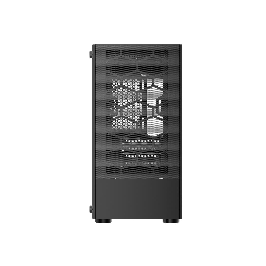 1st Player X4-M Tempered Glass Micro ATX Gaming Case - Black - Image 2