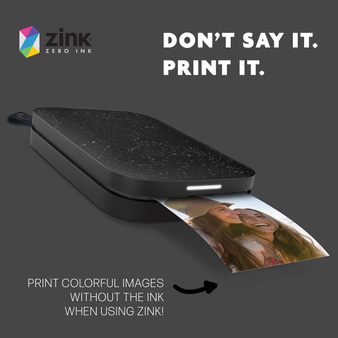 HP Sprocket 2x3" Premium Zink Sticky Back Photo Paper - 100 Sheets - Image 3