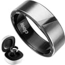LEEP Smart Ring Size 10 Silver, IP68 Waterproof Health & Fitness Tracker with Heart Rate & Sleep Monitoring thumbnail 1